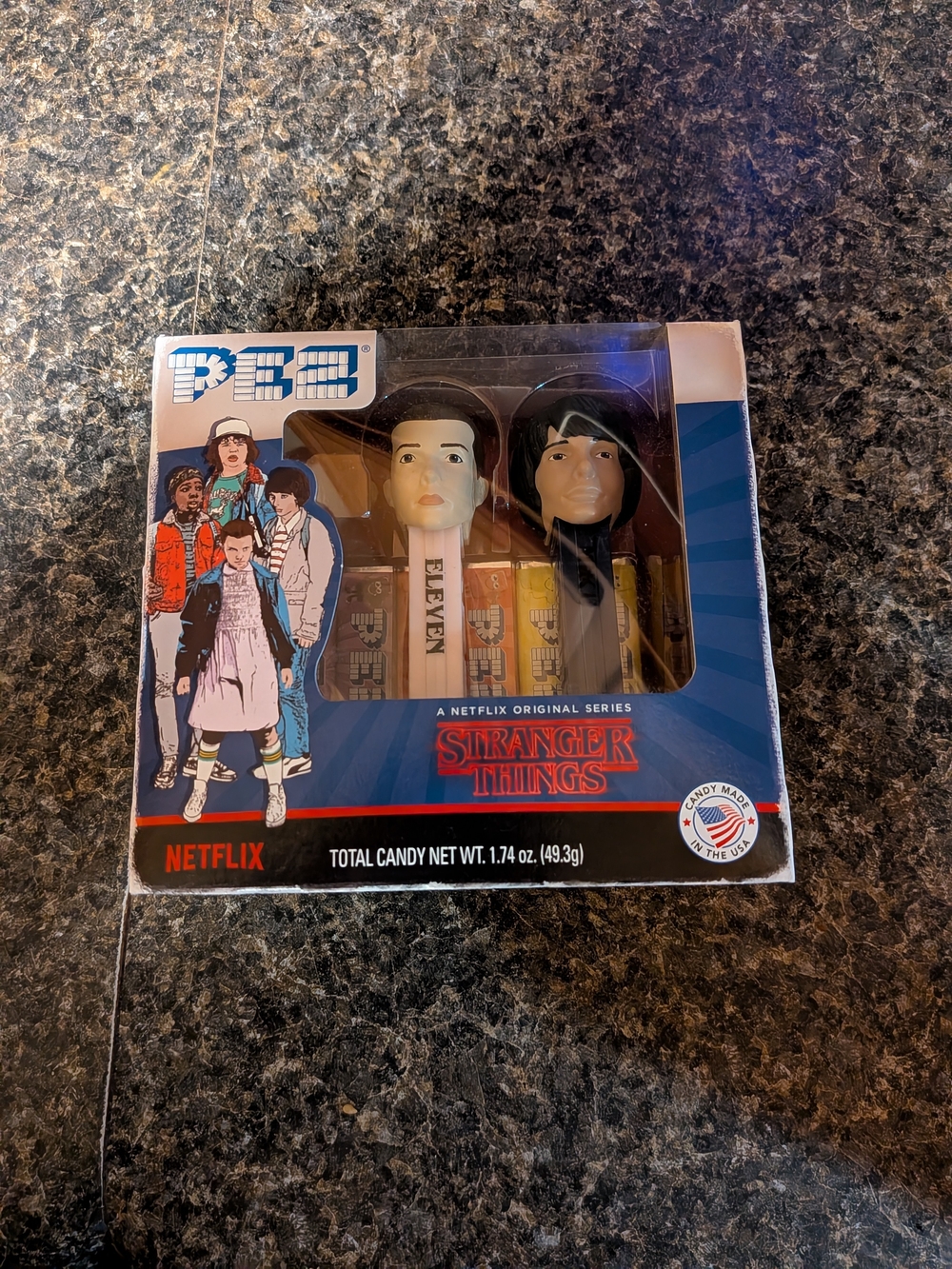 Stranger Things Eleven & Mike Collectible Candy Dispensers